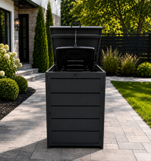 Steelium™ Single Trash Enclosure